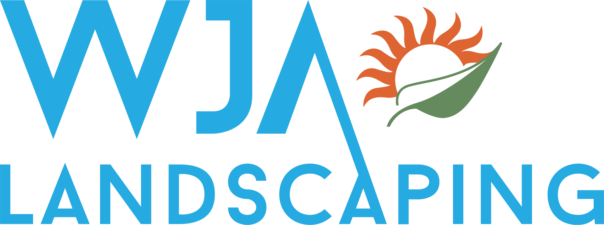WJA Landscaping logo